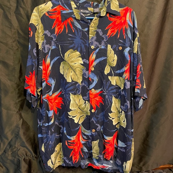 Lot of two Puritan XL Hawaiian Button Up Shirts - Picture 8 of 10